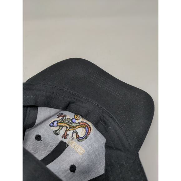 Cozumel Mexico Strapback Hat Black Embroidered Lizard Logo DKPS Gorras - Picture 8 of 10